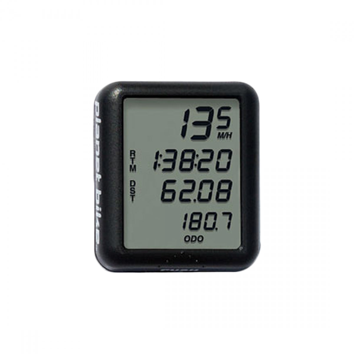 Planet Bike Protégé 5.0 Cycle Computer, 5 Functions, 4-Line Display, Black