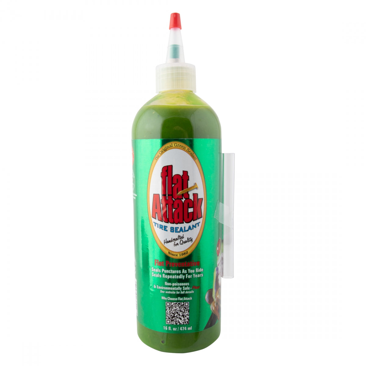 Flat Attack Tire Sealant, 16oz Bottle