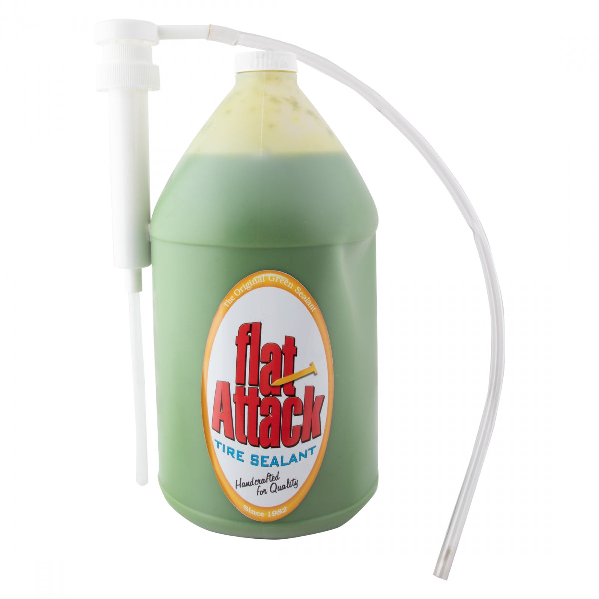 Flat Attack Tire Sealer, 1 Gallon with Pump