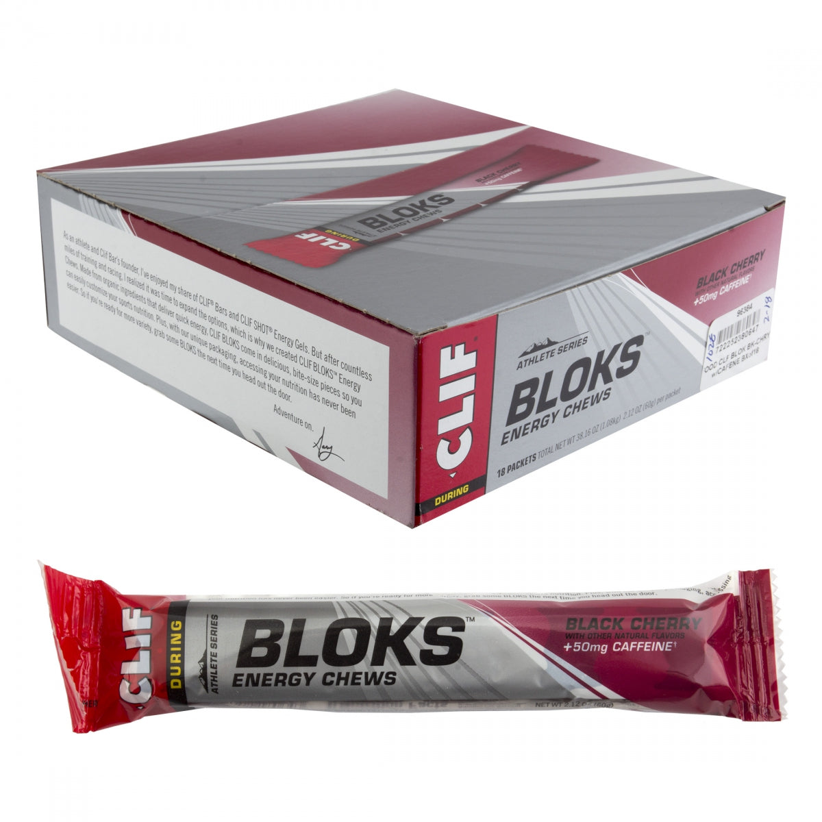 Food Clf Blok Black-Chry W/Cafene Bxof18