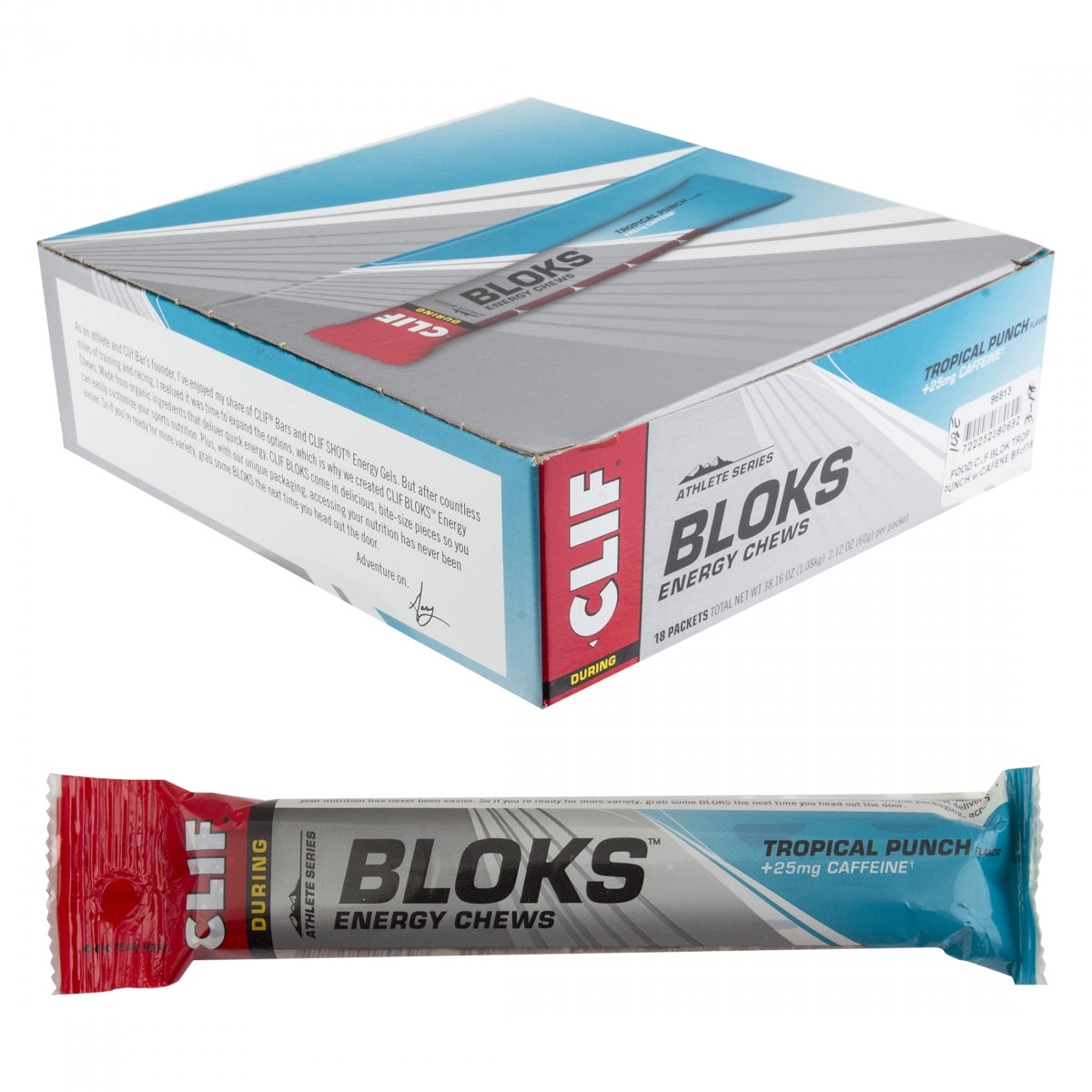 Food Clf Blok Trop Punch W/Cafene Bxof18