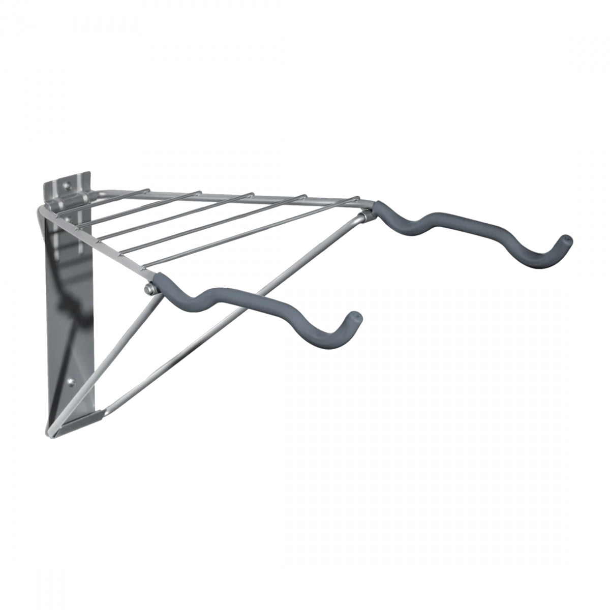 Storage Rack Delta Two Bike Wall Mount Rack With Shelf
