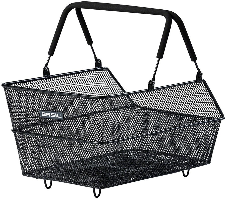 Basil Cento Mik Basket - Steel, MIK Mount , Black