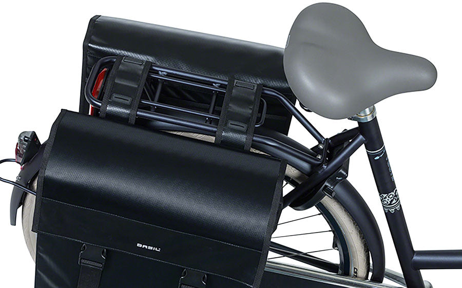 Basil Go Double Pannier - 32L, Black