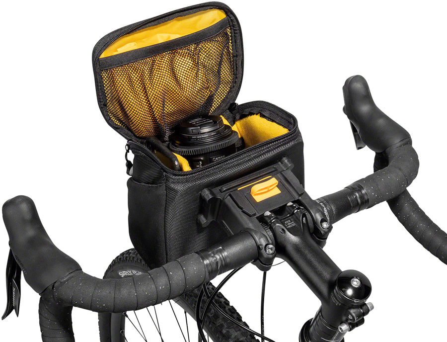 Topeak Compact Handlebar Bag/Fanny Pack - Includes Fixer 8, Black