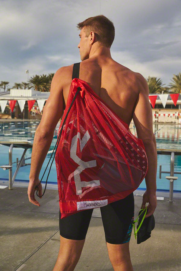 TYR Mesh Equipment Bag: Black
