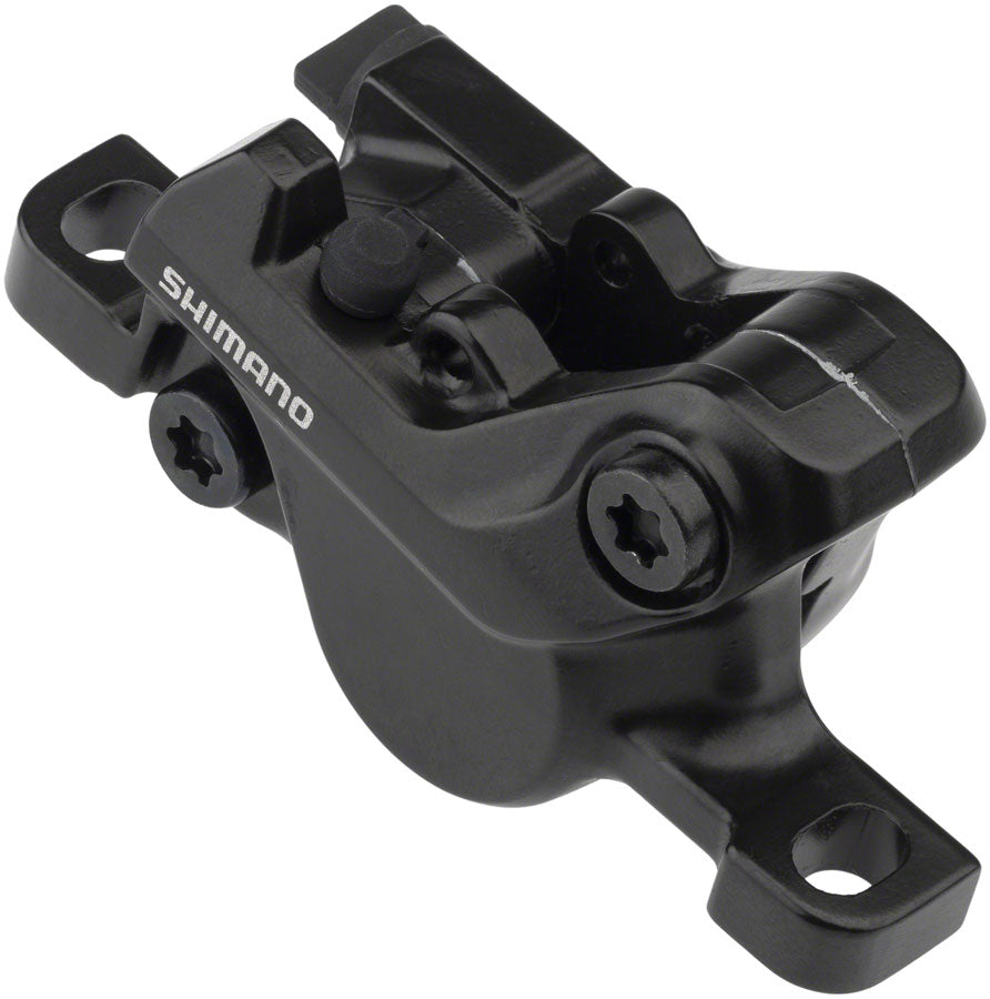 Shimano BR-MT500 Disc Brake Caliper - 2-piston, Post Mount, Resin Pads, Front or Rear, Black