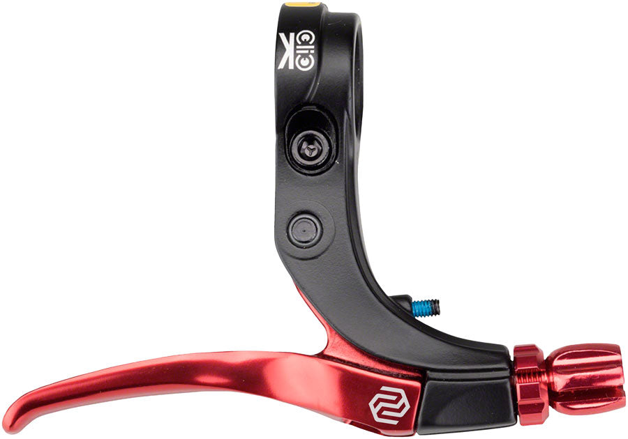 Promax Click V-Point Brake Lever Left & Right Flat Bar, BMX Bar Black