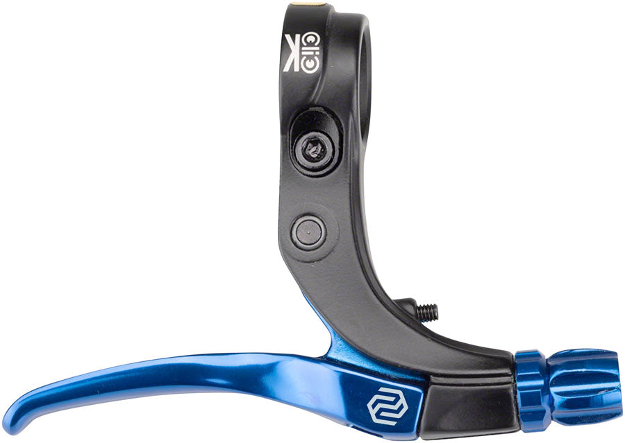 Promax Click V-Point Brake Lever Left & Right Flat Bar, BMX Bar Black