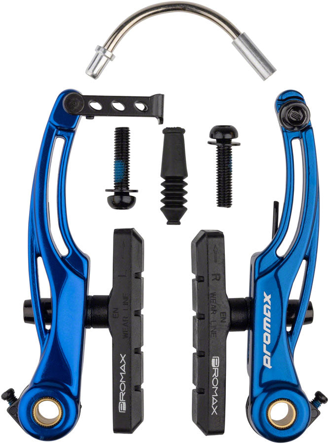 Promax P-1 Linear Pull Brake 108mm, Blue – Velo Mine