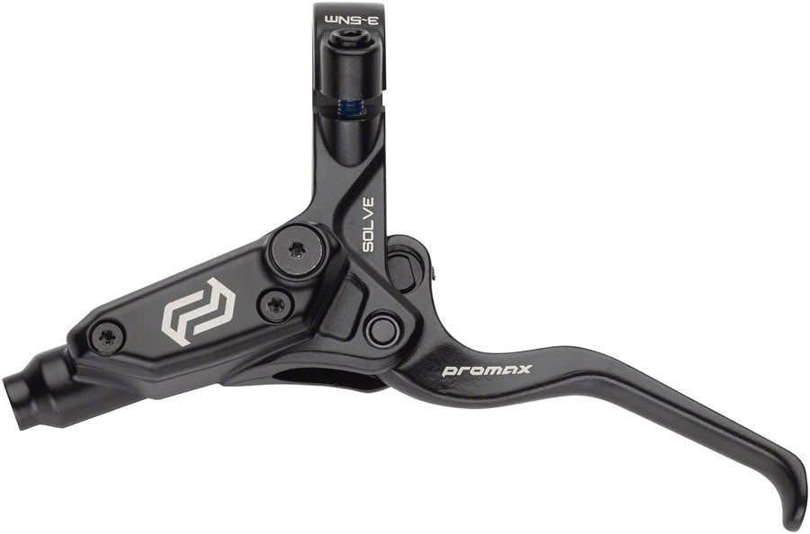 Promax Complete Hydraulic Brake Lever Left Flat Bar Black