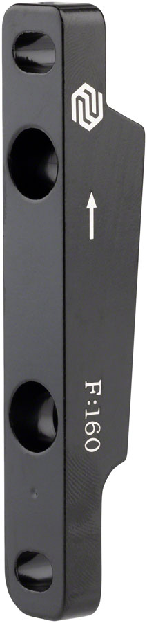 Promax Flat Mount Disc Brake Adapter - For Flat Mount Fork, Fits 160mm Front Rotors