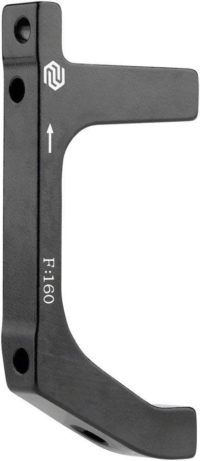 Promax Post Mount Disc Brake Adapter - For Flat Mount Fork, Fits 160mm Front Rotors