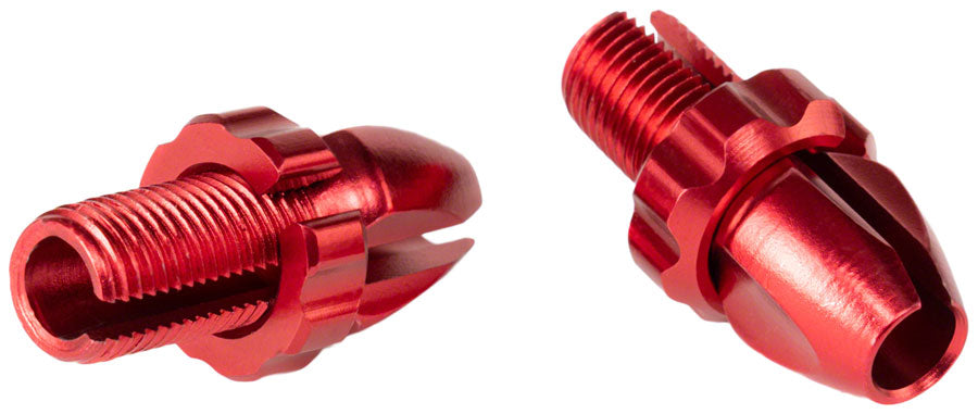 Salt M10 Barrel Adjuster - Red Brake Lever Left & Right Flat Bar Red