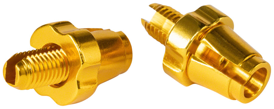 Salt M7 Barrel Adjuster - Gold Brake Lever Left & Right Flat Bar Gold