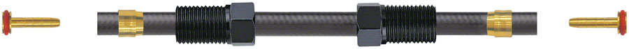 Jagwire Sport Mineral Oil Hydraulic Hose Kit for Tektro Auriga Comp, Orion, HD-M275, 2000mm, Black