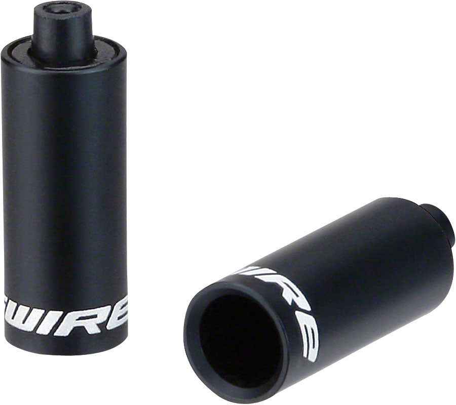 Jagwire Hooded End Cap 5mm Brake Bottle of 30, Black