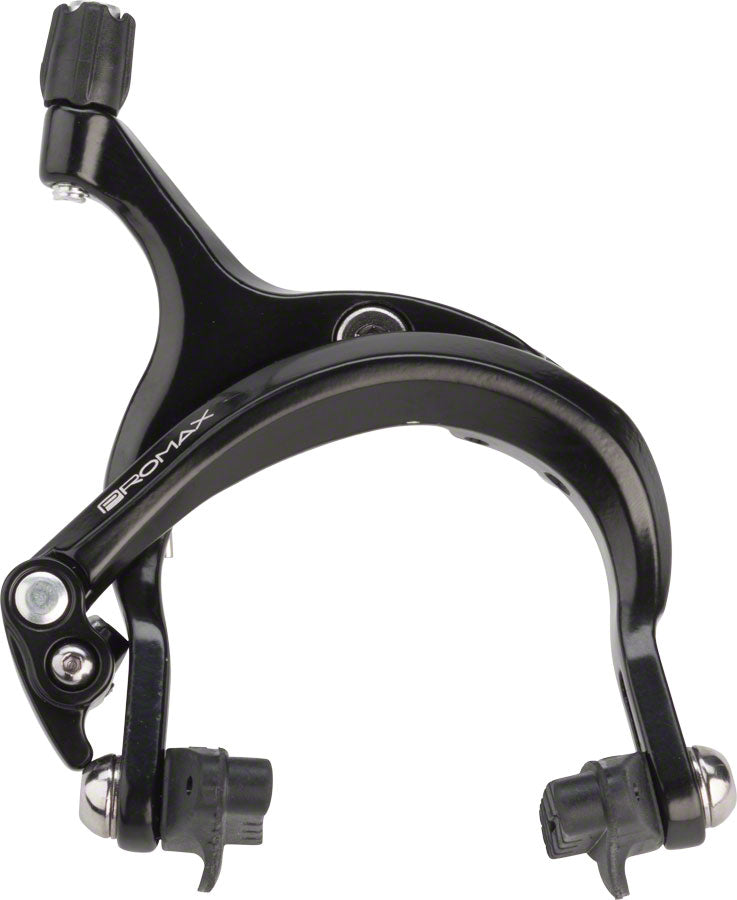 Promax RC-483 Melt Forged Dual Pivot Caliper Brake - Rear, 55-73mm Reach, With Quick Release, Black