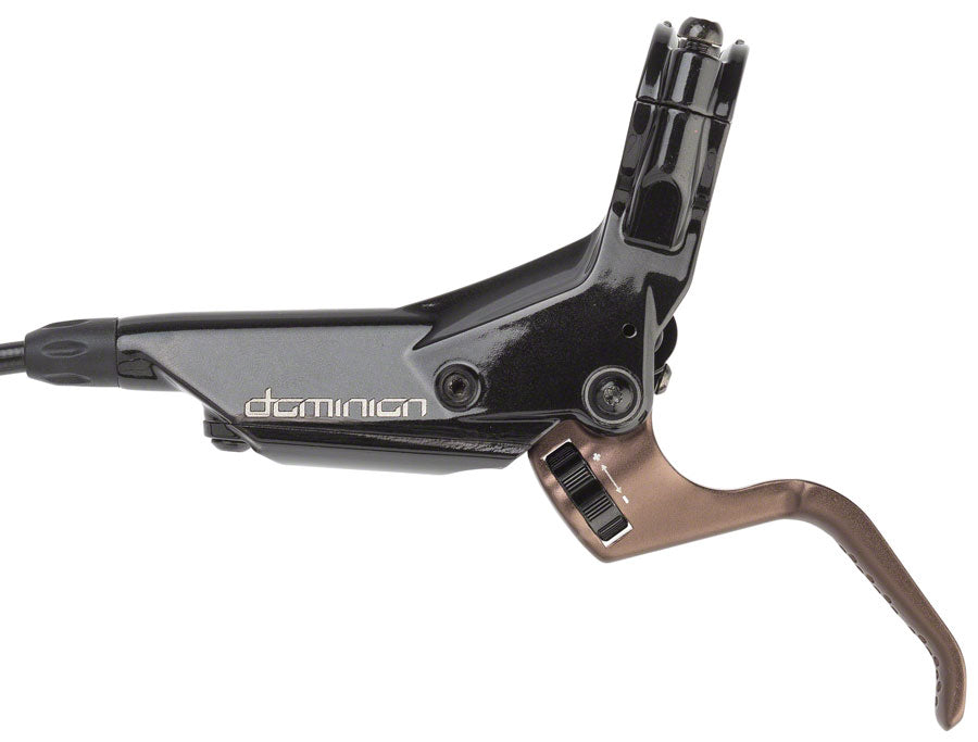 Hayes Dominion A2 SFL Disc Brake and Lever - Front, Hydraulic, Post Mount, Black/Bronze