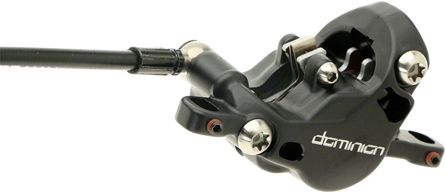 Hayes Dominion T2 Disc Brake and Lever - Rear, Hydraulic, Post Mount, Black, Limited Edition