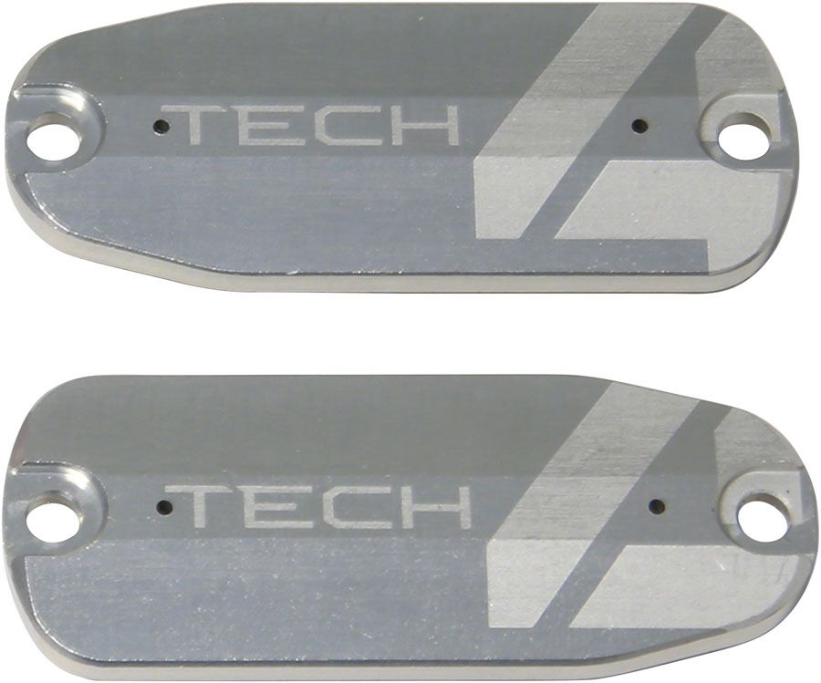 Hope Tech 4 Reservoir Lid Brake Lever Left & Right Flat Bar Silver