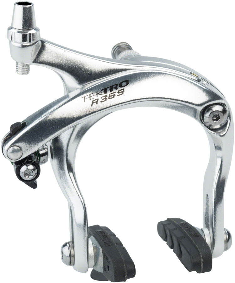 Tektro R369 Road Caliper Rear Brake: 55-73mm Silver