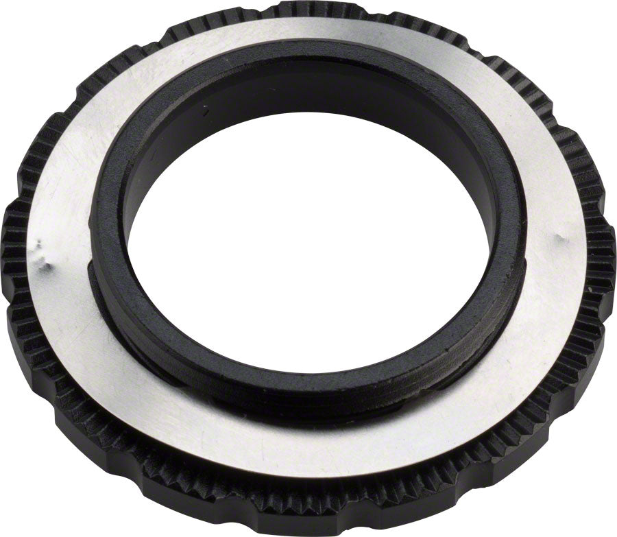 Shimano XT M8010 Outer Serration Centerlock Disc Rotor Lockring, for use with 12/15/20mm Thru Axle HubsAxle Hubs