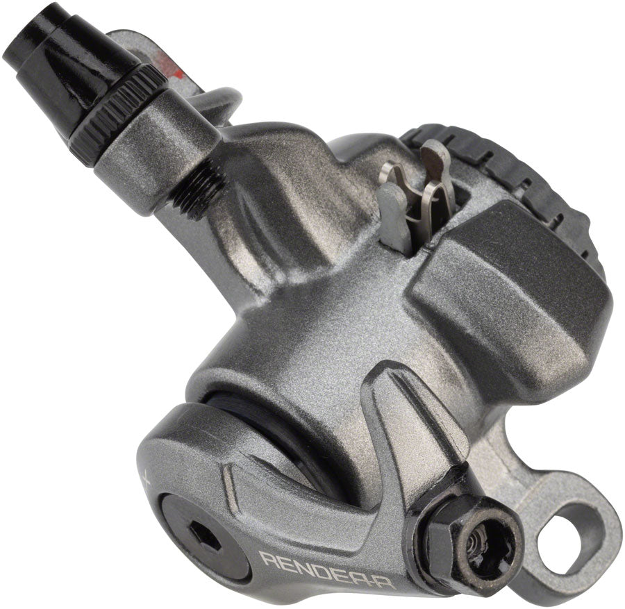 Promax Render R DSK-717 Disc Brake Caliper - Short Pull Road, Mechanical, Post Mount, Gray
