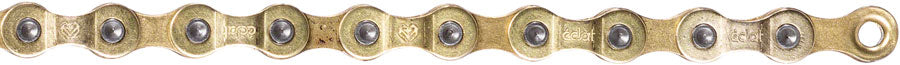 Eclat Diesel Chain - Single Speed, 1/2" x 1/8", 100 Links, Gold