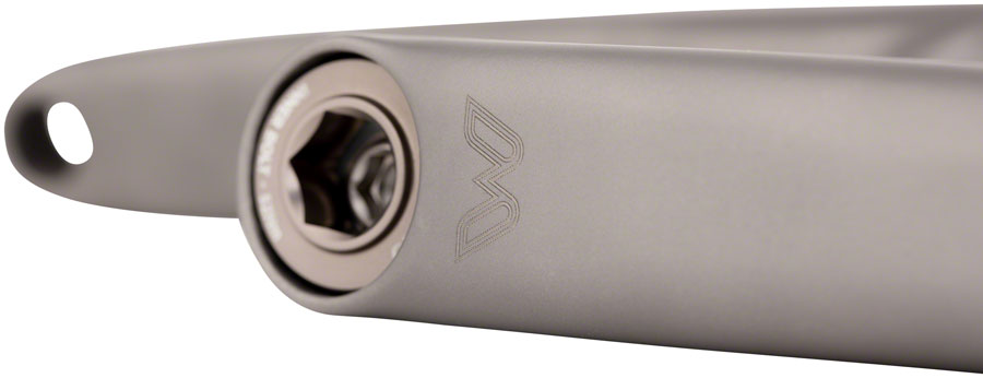 Cane Creek Electric Wings Ebike Crank Arm Set - Titanium, 165mm, ISIS Spindle, Fits Bosch, Brose, Fazua Ride 50, Panasonic, TQ, Yamaha