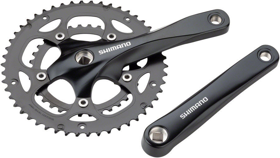 Shimano Claris FC-RS200 170mm 50/34T 8-Speed Square Taper Crankset Black