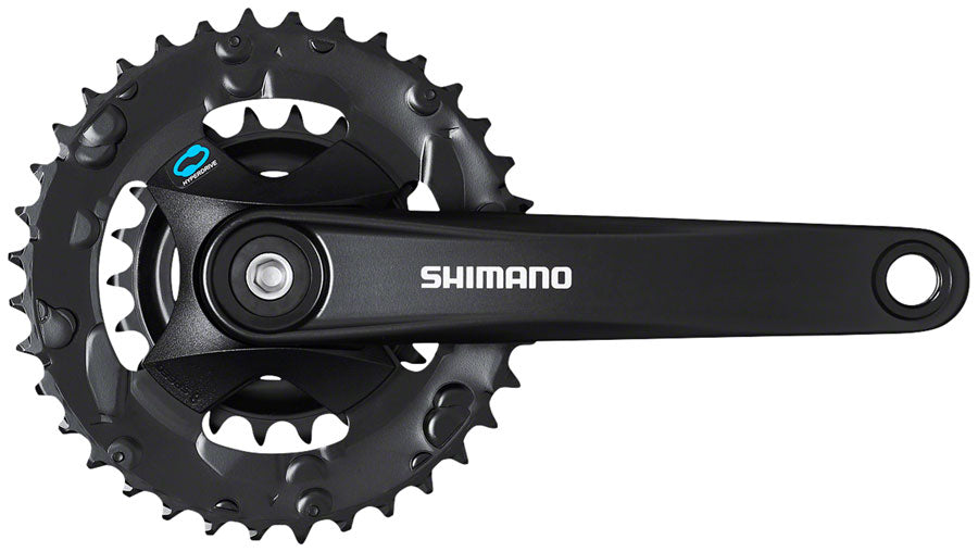Shimano FC-M315-B2 175mm 7/8-Speed Square Taper Crankset Black