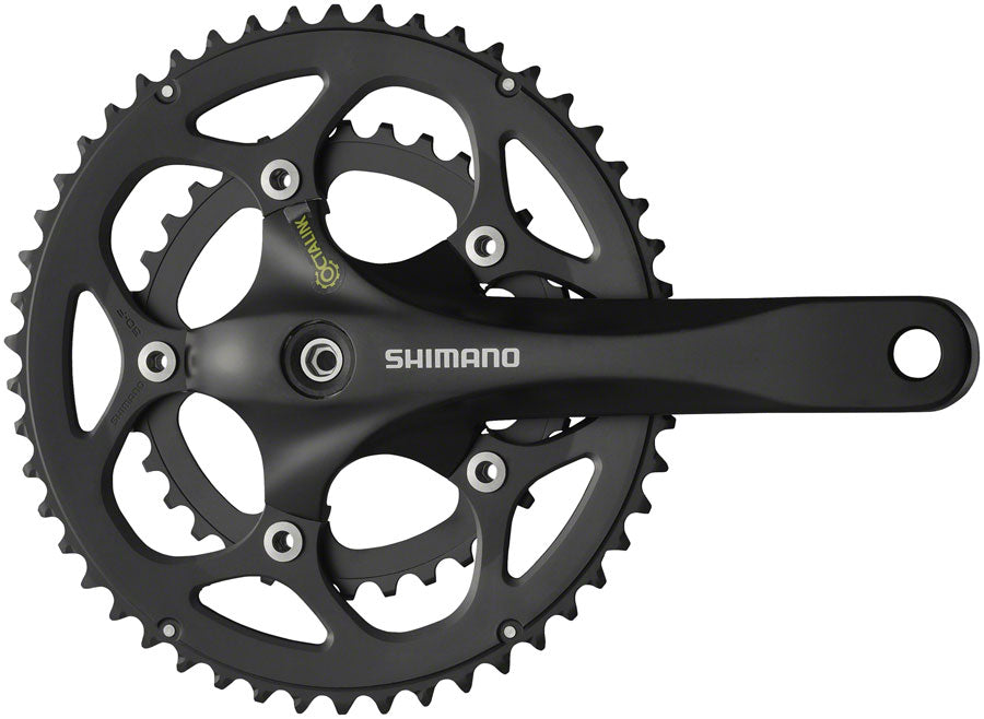 Shimano FC-R345-L 170mm 50/34T 9-Speed Crankset Black