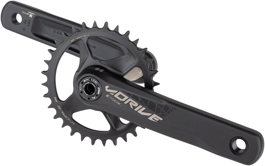 FSA V-Drive Modular 1x 175mm 32T 11/12-Speed MegaExo Crankset Black