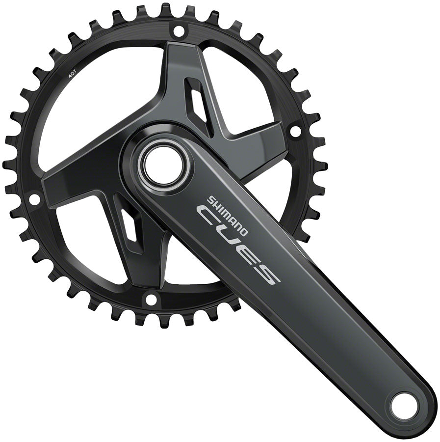 Shimano CUES FC-U8000-1 170mm 40T 10/11-Speed Hollowtech II Crankset Black