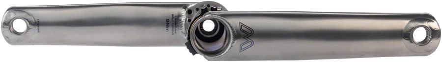 Cane Creek eeWings All-Road Titanium Crankset - 172.5mm, Direct Mount, 30mm Spindle, Brushed Titanium