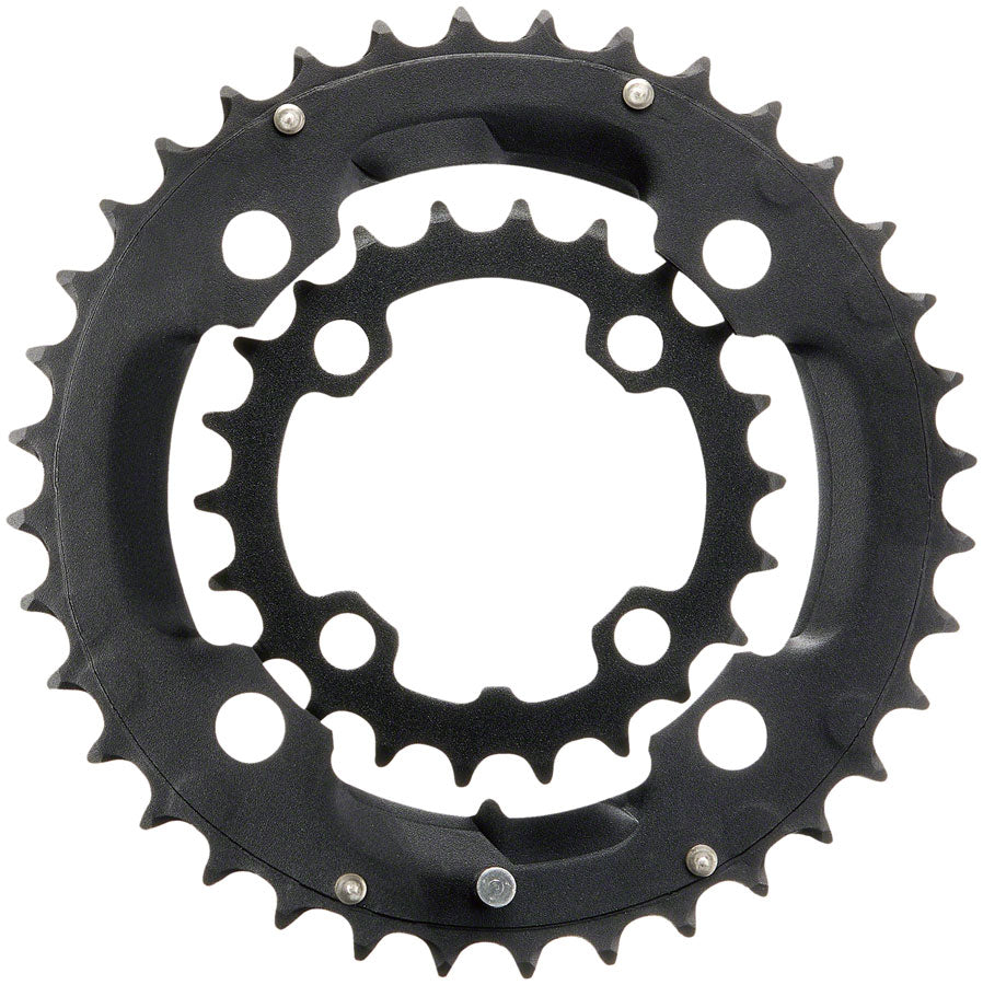 Samox 231AS Chainring Set 36/22t, 104/64 BCD, Aluminum Outer