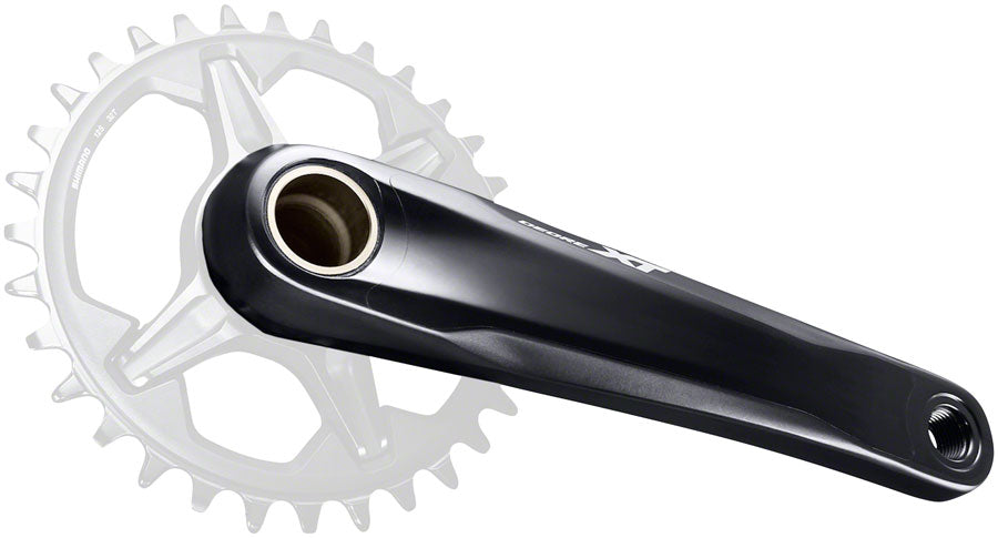 Shimano DEORE XT FC-M8130-1 165mm 12-Speed Hollowtech II Crankset Black