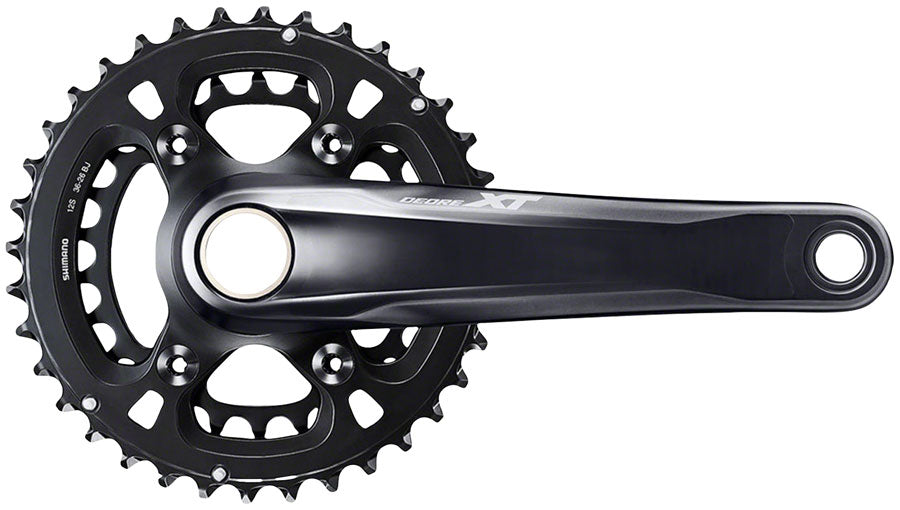 Shimano Deore XT FC-M8100-2 175mm 36/26T 12-Speed Hollowtech II Crankset Black