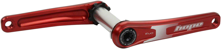 Hope Evo 170mm 9-Speed 30 mm Spindle Crankset Red
