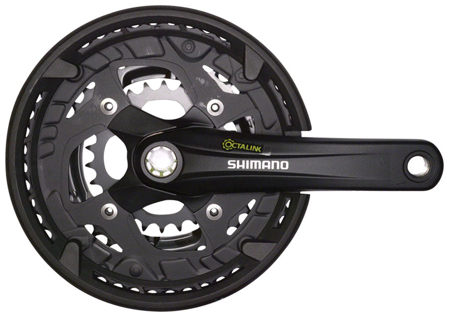 Shimano Alivio FC-T4010 175mm 48/36/26T 9-Speed Crankset Black