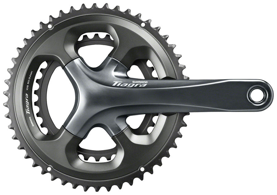 Shimano Tiagra FC-4700 Crankset - 172.5mm, 10-Speed, 50/34t, 110 Asymmetric BCD, Hollowtech II Spindle Interface, Gray