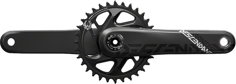 TruVativ Descendant Carbon Eagle 175mm 32T 12-Speed SRAM DUB Crankset Black