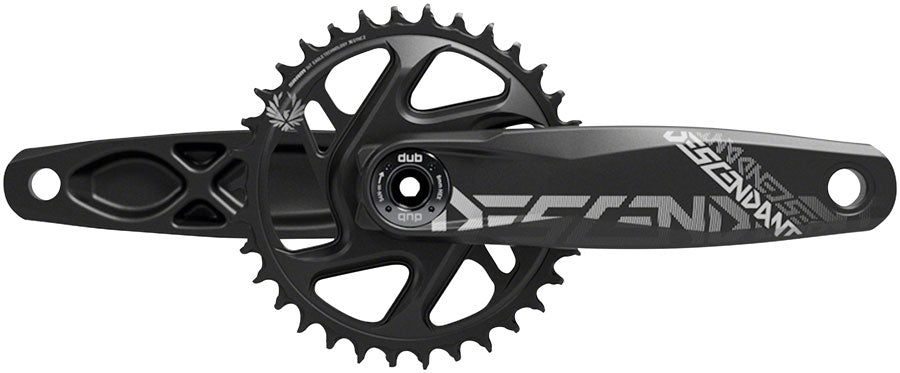 TruVativ Descendant All Downhill 165mm 34T 10/11-Speed SRAM DUB Crankset Black