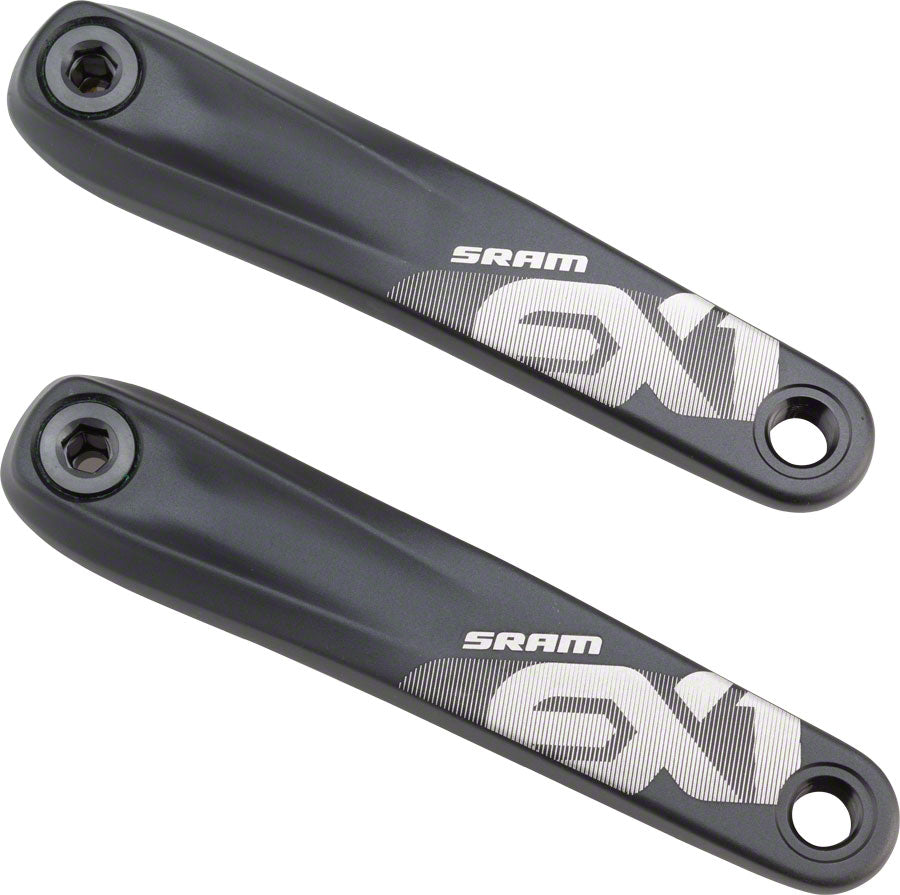 SRAM EX1 Ebike Crank Arm Set - 175mm, For Bosch, Brose, and Yamaha, Direct Mount, ISIS, Black