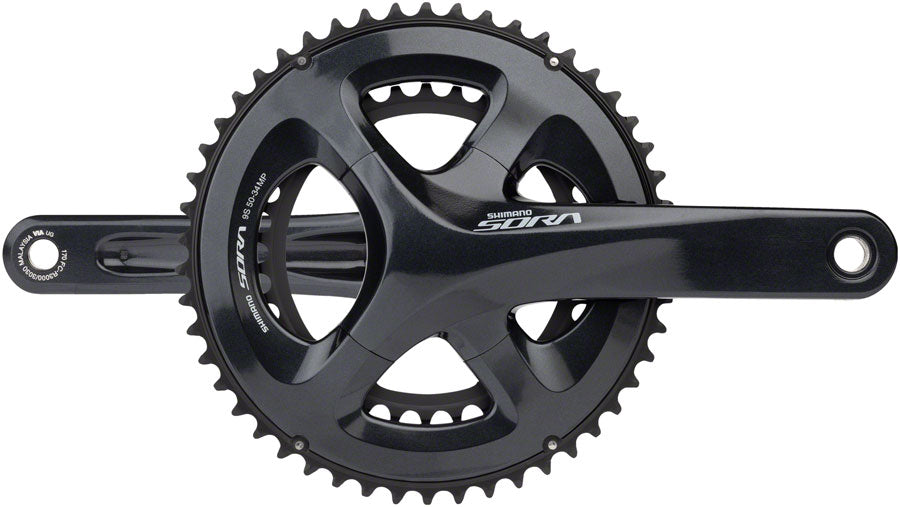 Shimano Sora FC-R3000 165mm 50/34T 9-Speed Hollowtech II Crankset Gray