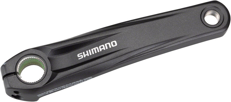 Shimano STEPS FC-E8000 Ebike Crank Arm Set 165mm Hollowtech II Crankset Black