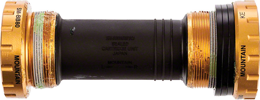 Shimano Saint Bottom Bracket BSA Hollowtech II 83 mm Gold