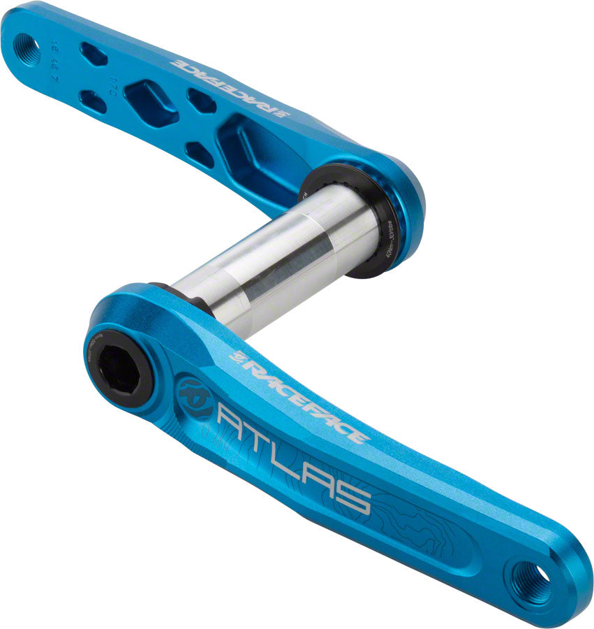 RaceFace Atlas 170mm 12-Speed ISIS Crankset Blue