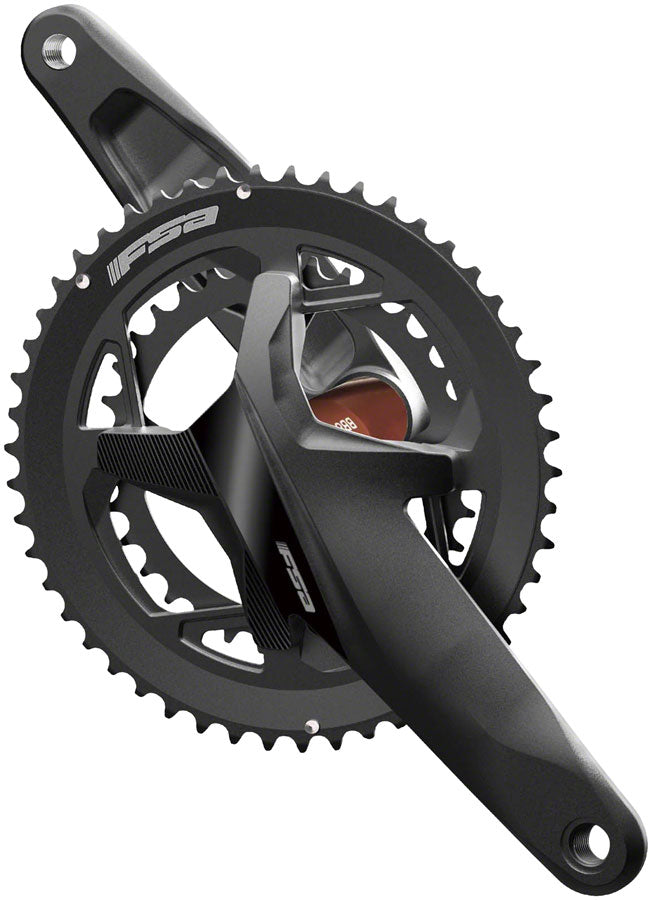 FSA Gossamer Pro POD SC PowerBox 167.5mm 50/34T 11/12-Speed Crankset Black